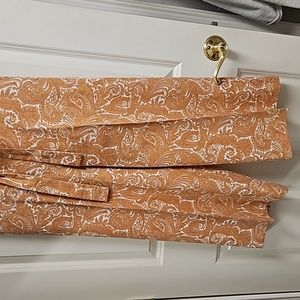 Signed Olsen,  light weight Paisley printed culotte.